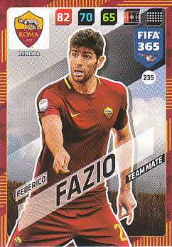 Federico Fazio AS Roma 2018 FIFA 365 #235